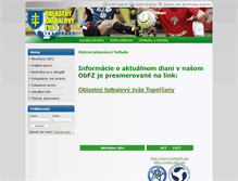 Tablet Screenshot of obfztopolcany.sk